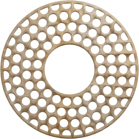 Ekena Millwork Fink Wood Fretwork Pierced Ceiling Medallion, Hickory, 20"OD x 7 1/4"ID x 3/8"T CMWP20X20X0375FFHI